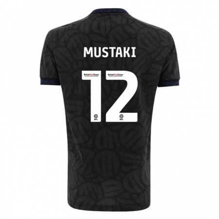 Kandiny Herren Chloe Mustaki #12 Schwarz Auswärtstrikot Trikot 2023/24 T-Shirt