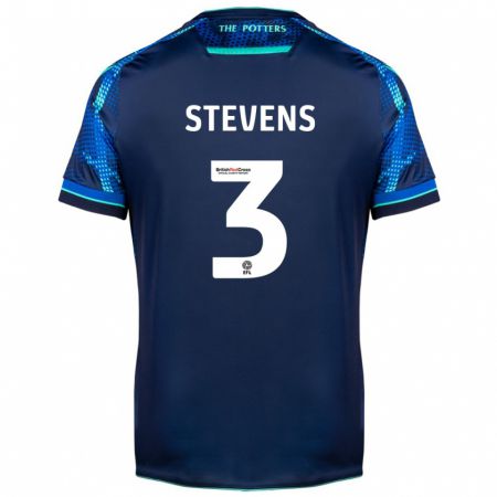 Kandiny Herren Enda Stevens #3 Marine Auswärtstrikot Trikot 2023/24 T-Shirt