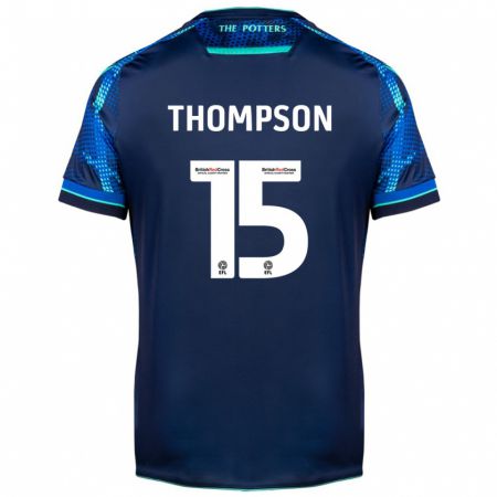 Kandiny Herren Jordan Thompson #15 Marine Auswärtstrikot Trikot 2023/24 T-Shirt