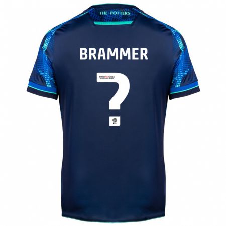 Kandiny Herren Ruben Brammer #0 Marine Auswärtstrikot Trikot 2023/24 T-Shirt