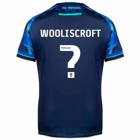 Kandiny Herren Morgan Wooliscroft #0 Marine Auswärtstrikot Trikot 2023/24 T-Shirt
