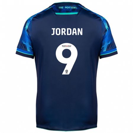 Kandiny Herren Saffron Jordan #9 Marine Auswärtstrikot Trikot 2023/24 T-Shirt