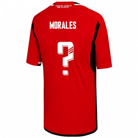 Kandiny Herren Benjamin Morales #0 Rot Auswärtstrikot Trikot 2023/24 T-Shirt