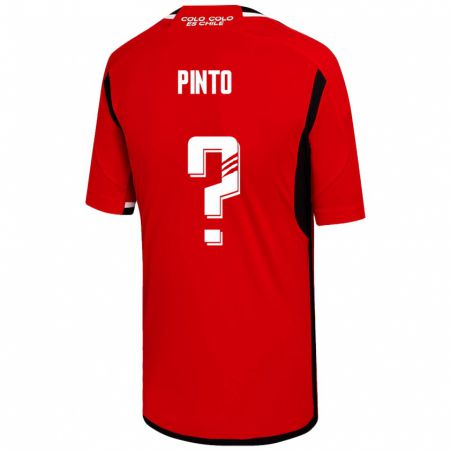 Kandiny Herren Matías Pinto #0 Rot Auswärtstrikot Trikot 2023/24 T-Shirt