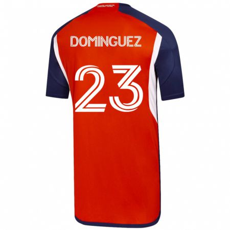 Kandiny Herren Nery Domínguez #23 Weiß Auswärtstrikot Trikot 2023/24 T-Shirt