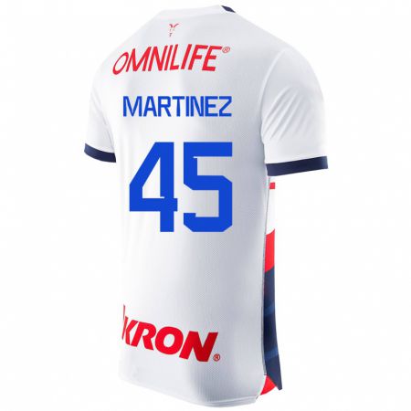Kandiny Herren Raúl Martínez #45 Weiß Auswärtstrikot Trikot 2023/24 T-Shirt