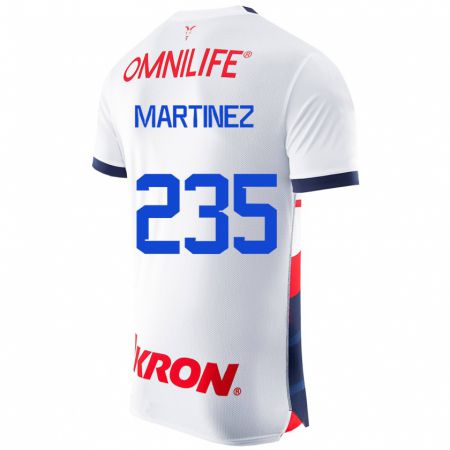 Kandiny Herren Isaac Martínez #235 Weiß Auswärtstrikot Trikot 2023/24 T-Shirt