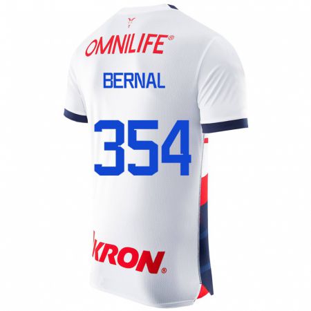 Kandiny Herren Carlos Bernal #354 Weiß Auswärtstrikot Trikot 2023/24 T-Shirt