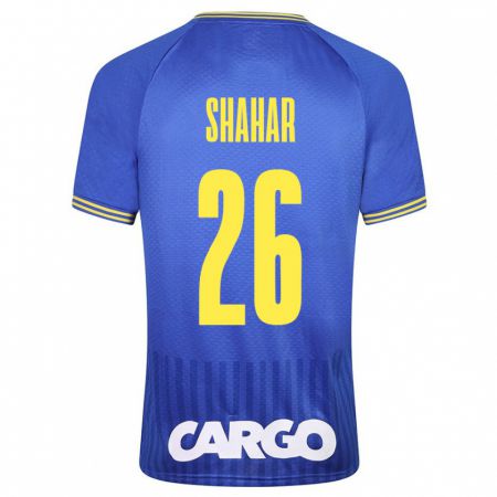 Kandiny Herren Ido Shahar #26 Blau Auswärtstrikot Trikot 2023/24 T-Shirt
