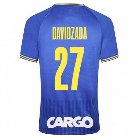 Kandiny Herren Ofir Davidzada #27 Blau Auswärtstrikot Trikot 2023/24 T-Shirt