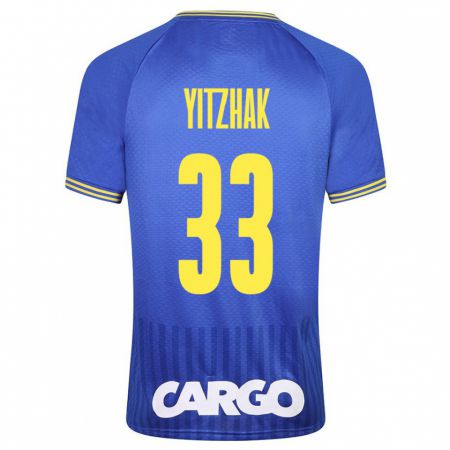 Kandiny Herren Or Yitzhak #33 Blau Auswärtstrikot Trikot 2023/24 T-Shirt