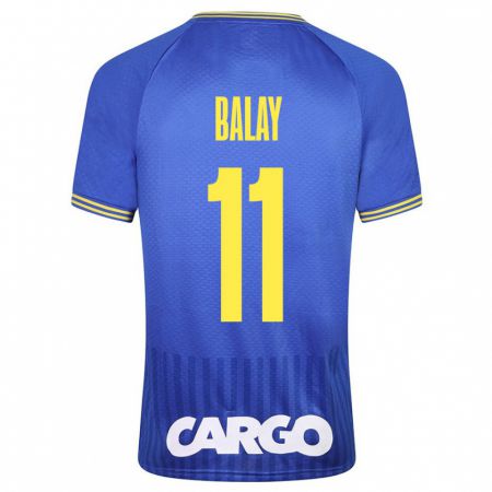 Kandiny Herren Yehuda Balay #11 Blau Auswärtstrikot Trikot 2023/24 T-Shirt