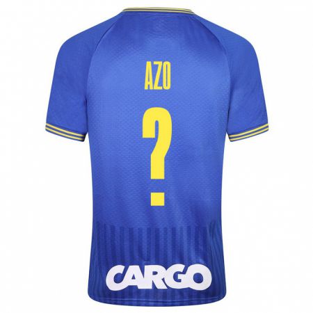 Kandiny Herren Ori Azo #0 Blau Auswärtstrikot Trikot 2023/24 T-Shirt
