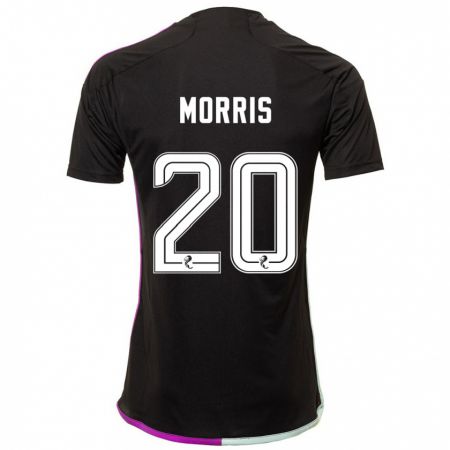 Kandiny Herren Shayden Morris #20 Schwarz Auswärtstrikot Trikot 2023/24 T-Shirt