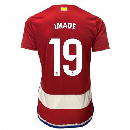 Kandiny Damen Edna Imade #19 Rot Heimtrikot Trikot 2023/24 T-Shirt