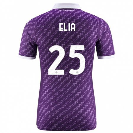 Kandiny Damen Mirko Elia #25 Violett Heimtrikot Trikot 2023/24 T-Shirt