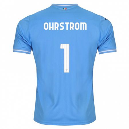 Kandiny Damen Stephanie Ohrstrom #1 Blau Heimtrikot Trikot 2023/24 T-Shirt