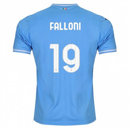 Kandiny Damen Ludovica Falloni #19 Blau Heimtrikot Trikot 2023/24 T-Shirt