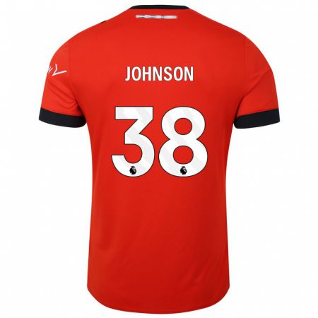 Kandiny Damen Joe Johnson #38 Rot Heimtrikot Trikot 2023/24 T-Shirt