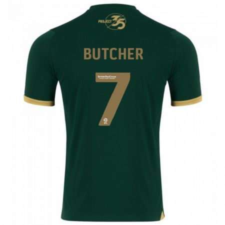 Kandiny Damen Matt Butcher #7 Grün Heimtrikot Trikot 2023/24 T-Shirt