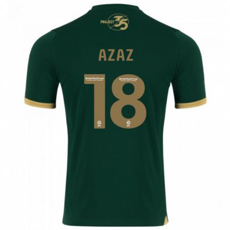 Kandiny Damen Finn Azaz #18 Grün Heimtrikot Trikot 2023/24 T-Shirt