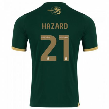 Kandiny Damen Conor Hazard #21 Grün Heimtrikot Trikot 2023/24 T-Shirt