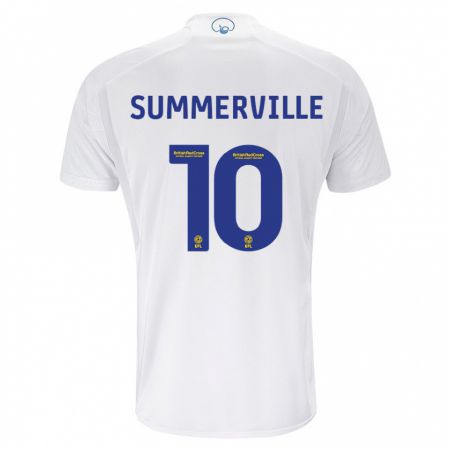 Kandiny Damen Crysencio Summerville #10 Weiß Heimtrikot Trikot 2023/24 T-Shirt