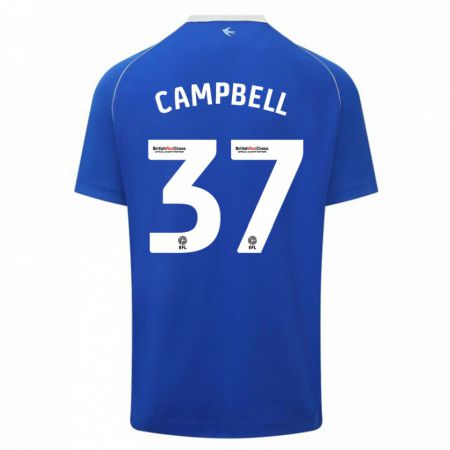 Kandiny Damen Vontae Daley-Campbell #37 Blau Heimtrikot Trikot 2023/24 T-Shirt
