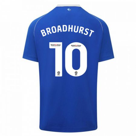 Kandiny Damen Danielle Broadhurst #10 Blau Heimtrikot Trikot 2023/24 T-Shirt