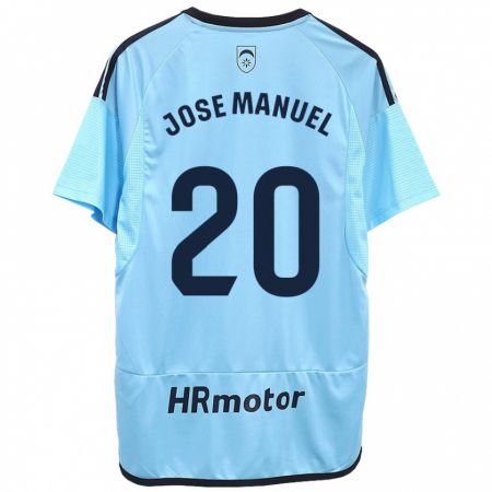 Kandiny Damen José Manuel Arnáiz #20 Blau Auswärtstrikot Trikot 2023/24 T-Shirt