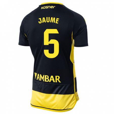Kandiny Damen Jaume Grau #5 Schwarz Gelb Auswärtstrikot Trikot 2023/24 T-Shirt