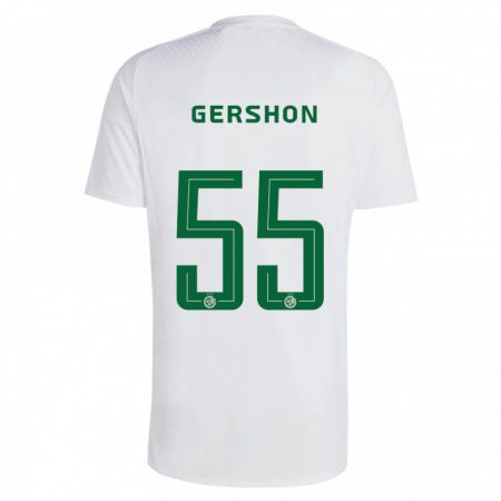 Kandiny Damen Rami Gershon #55 Grün Blau Auswärtstrikot Trikot 2023/24 T-Shirt