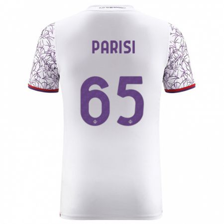 Kandiny Damen Fabiano Parisi #65 Weiß Auswärtstrikot Trikot 2023/24 T-Shirt