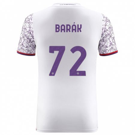 Kandiny Damen Antonin Barak #72 Weiß Auswärtstrikot Trikot 2023/24 T-Shirt