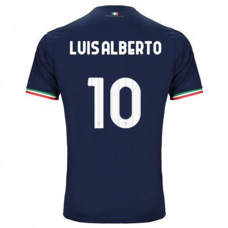 Kandiny Damen Luis Alberto #10 Marine Auswärtstrikot Trikot 2023/24 T-Shirt