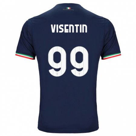 Kandiny Damen Noemi Visentin #99 Marine Auswärtstrikot Trikot 2023/24 T-Shirt