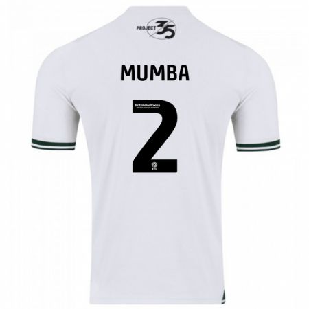 Kandiny Damen Bali Mumba #2 Weiß Auswärtstrikot Trikot 2023/24 T-Shirt