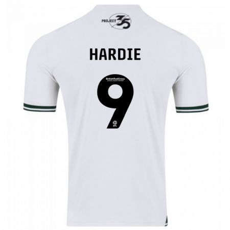 Kandiny Damen Ryan Hardie #9 Weiß Auswärtstrikot Trikot 2023/24 T-Shirt