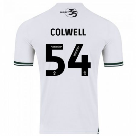Kandiny Damen Lewis Colwell #54 Weiß Auswärtstrikot Trikot 2023/24 T-Shirt
