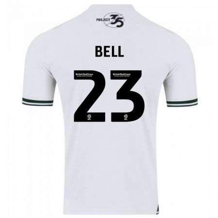 Kandiny Damen Katelyn Bell #23 Weiß Auswärtstrikot Trikot 2023/24 T-Shirt