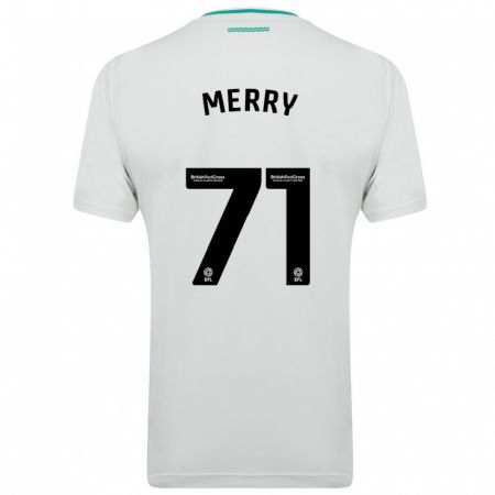 Kandiny Damen Will Merry #71 Weiß Auswärtstrikot Trikot 2023/24 T-Shirt