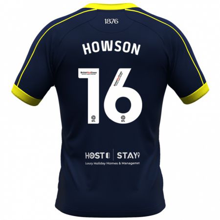Kandiny Damen Jonathan Howson #16 Marine Auswärtstrikot Trikot 2023/24 T-Shirt