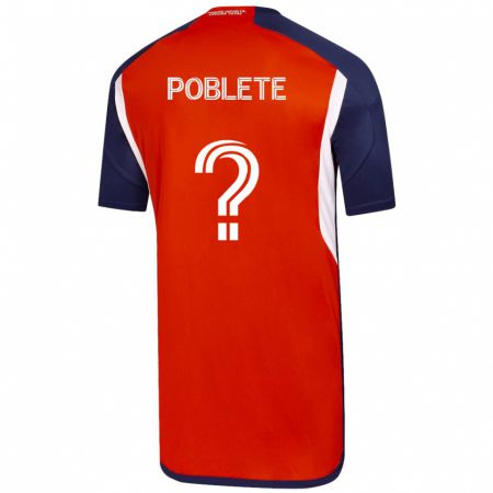 Kandiny Damen José Poblete #0 Weiß Auswärtstrikot Trikot 2023/24 T-Shirt