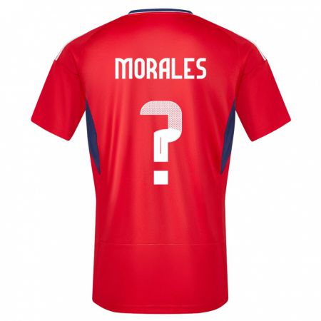 Kandiny Kinder Costa Rica Bryan Morales #0 Rot Heimtrikot Trikot 24-26 T-Shirt