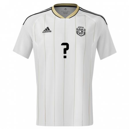 Kandiny Herren Costa Rica Walter Ramirez #0 Weiß Auswärtstrikot Trikot 24-26 T-Shirt