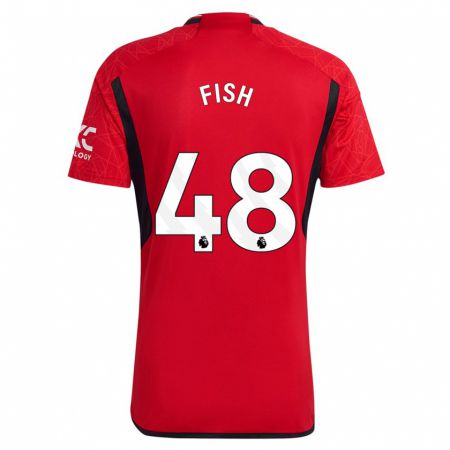 Kandiny Kinder Will Fish #48 Rot Heimtrikot Trikot 2023/24 T-Shirt