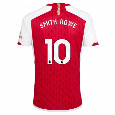 Kandiny Kinder Emile Smith Rowe #10 Rot Heimtrikot Trikot 2023/24 T-Shirt