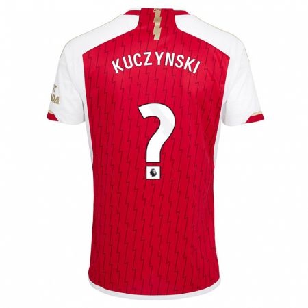 Kandiny Kinder Max Kuczynski #0 Rot Heimtrikot Trikot 2023/24 T-Shirt