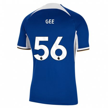 Kandiny Kinder Billy Gee #56 Blau Heimtrikot Trikot 2023/24 T-Shirt