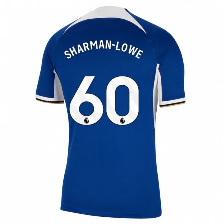 Kandiny Kinder Teddy Sharman-Lowe #60 Blau Heimtrikot Trikot 2023/24 T-Shirt